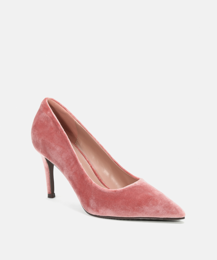 Sapatos salón salto fino image number null